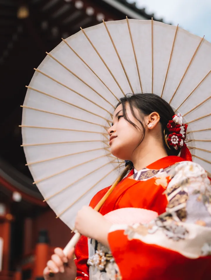 Whispers of Edo: Tokyo Kimono Photoshoot Experience in Asakusa
