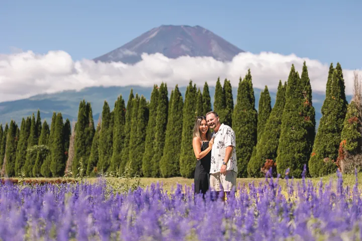 Magical Proposal Photoshoot At Mount Fuji With Private Photographer