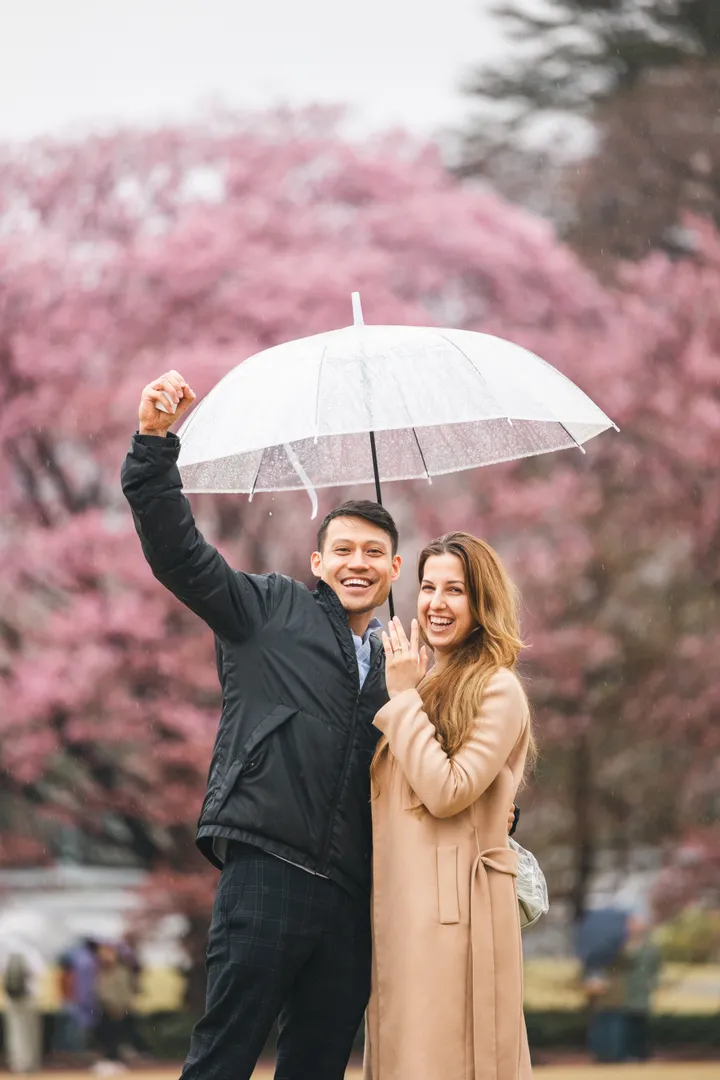 Cherry Blossom Dreams – Sakura Photoshoot For Couples In Tokyo