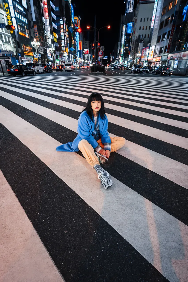 Urban & Neon Night Photoshoot in Tokyo with a Pro Photographer