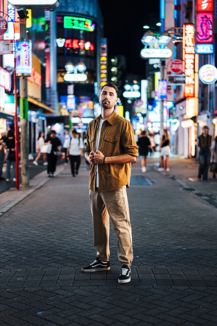 Urban & Neon Night Photoshoot in Tokyo with a Pro Photographer