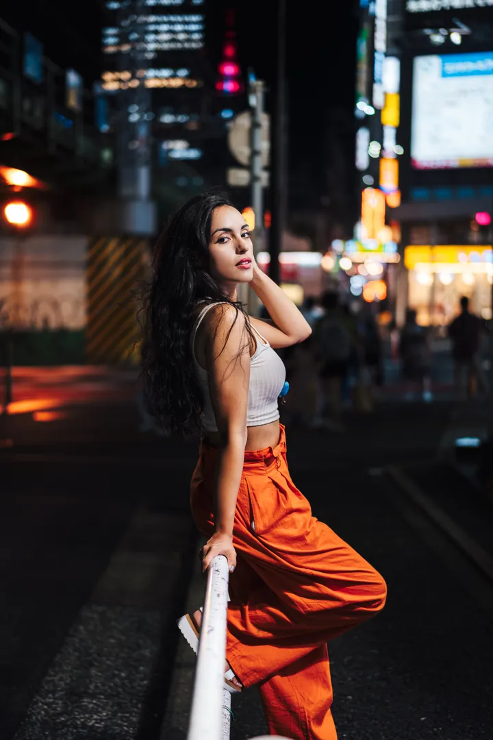 Urban & Neon Night Photoshoot in Tokyo with a Pro Photographer