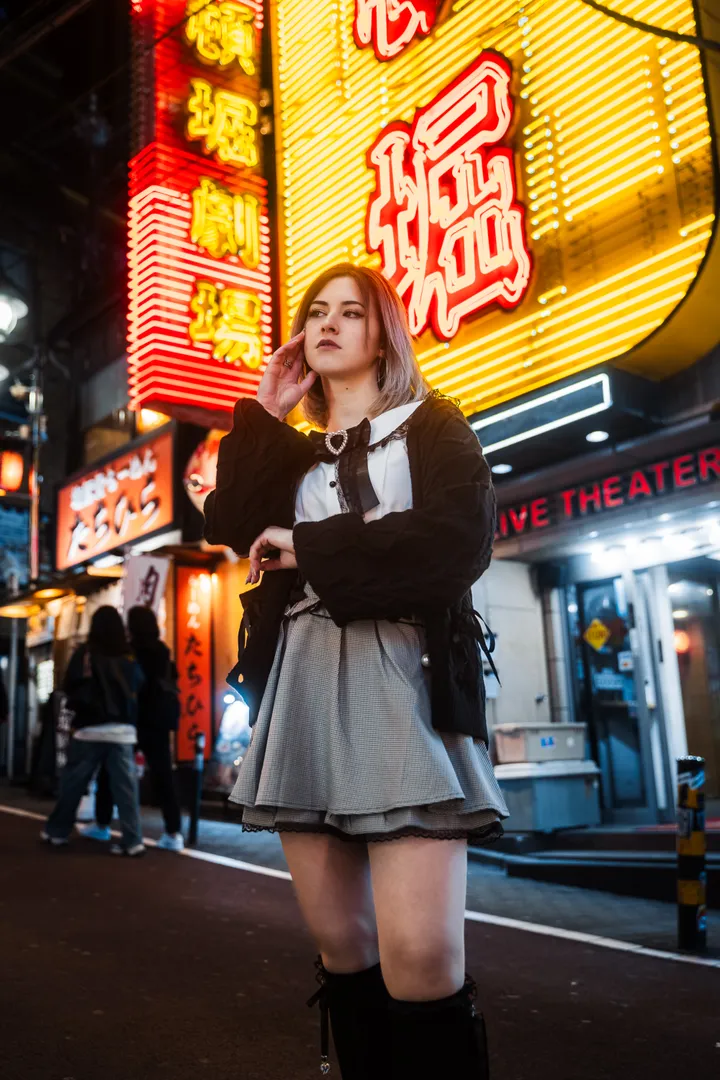 Urban & Neon Night Photoshoot in Tokyo with a Pro Photographer