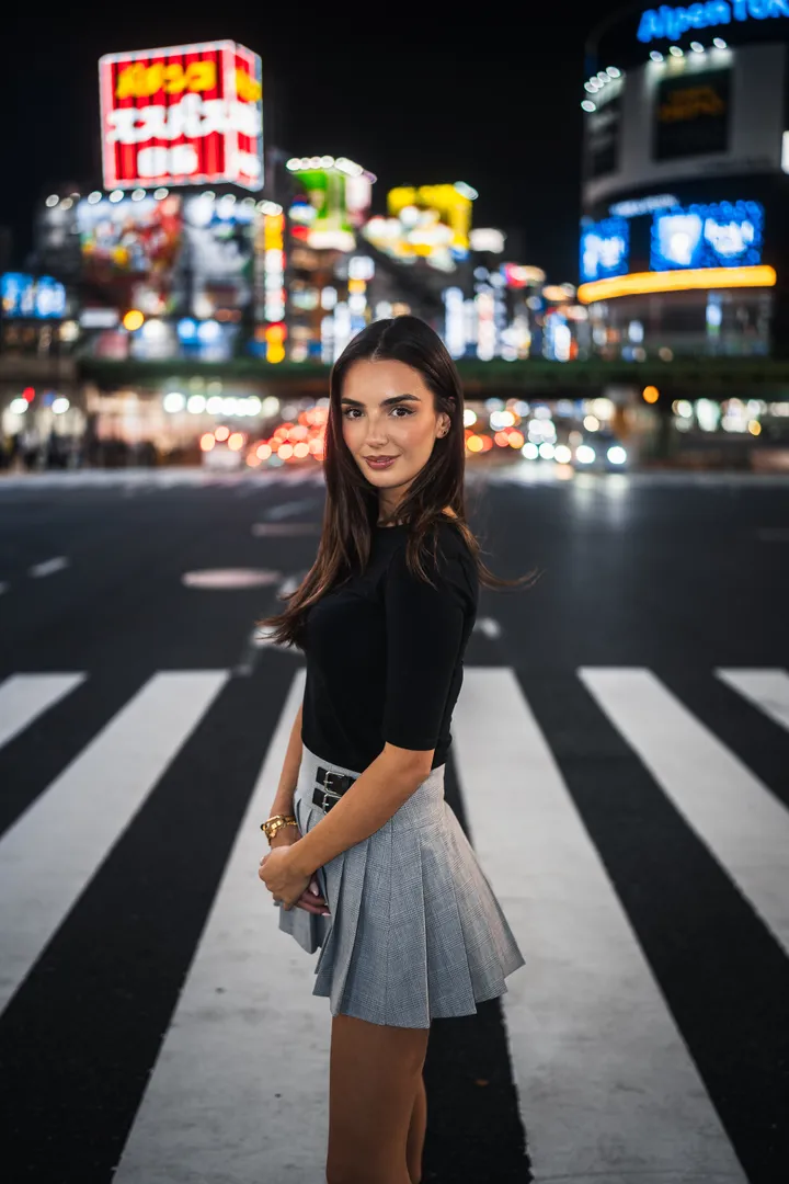 Urban & Neon Night Photoshoot in Tokyo with a Pro Photographer