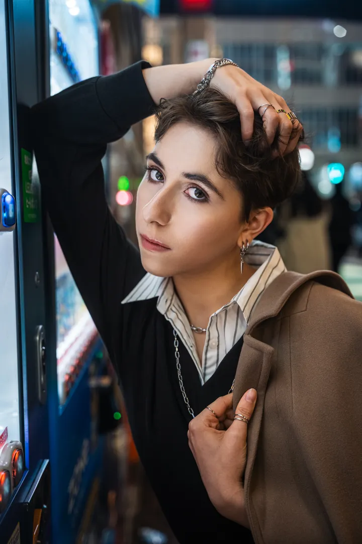 Urban & Neon Night Photoshoot in Tokyo with a Pro Photographer