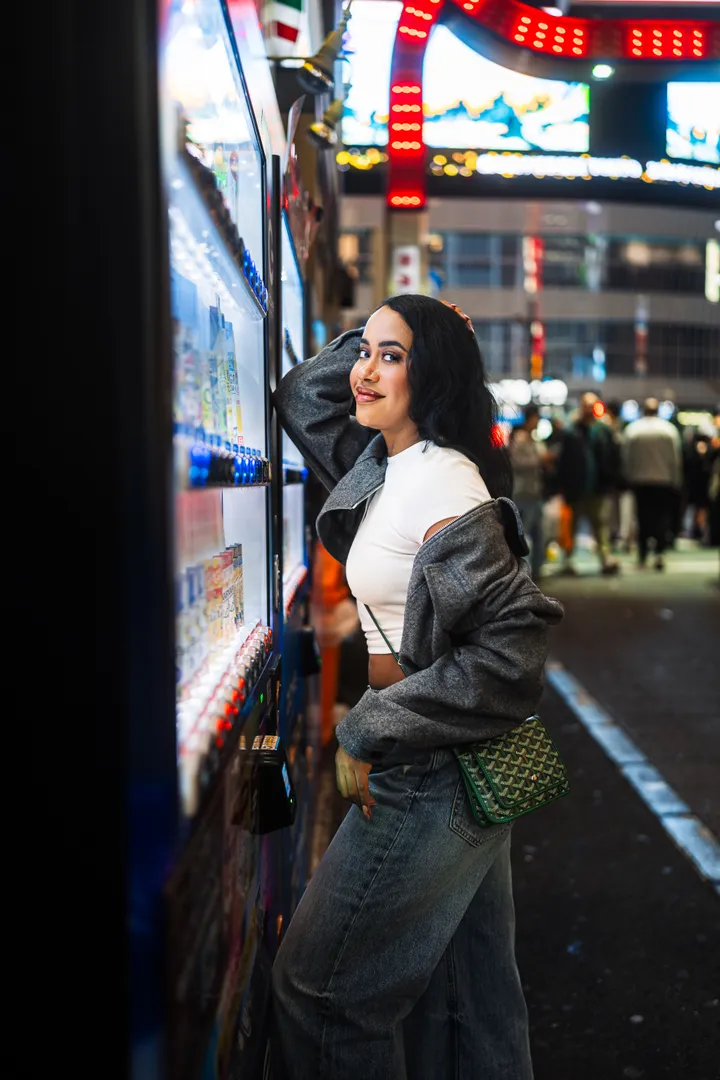 Urban & Neon Night Photoshoot in Tokyo with a Pro Photographer