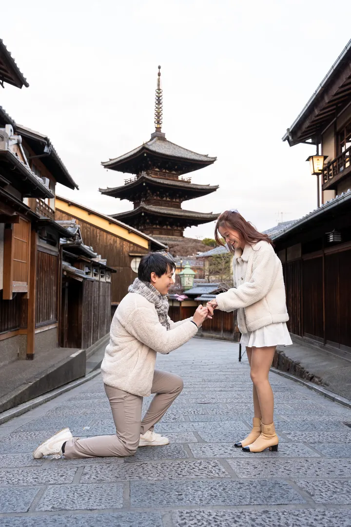 Proposal Photoshoot In Kyoto With A Local Japanese Photographer
