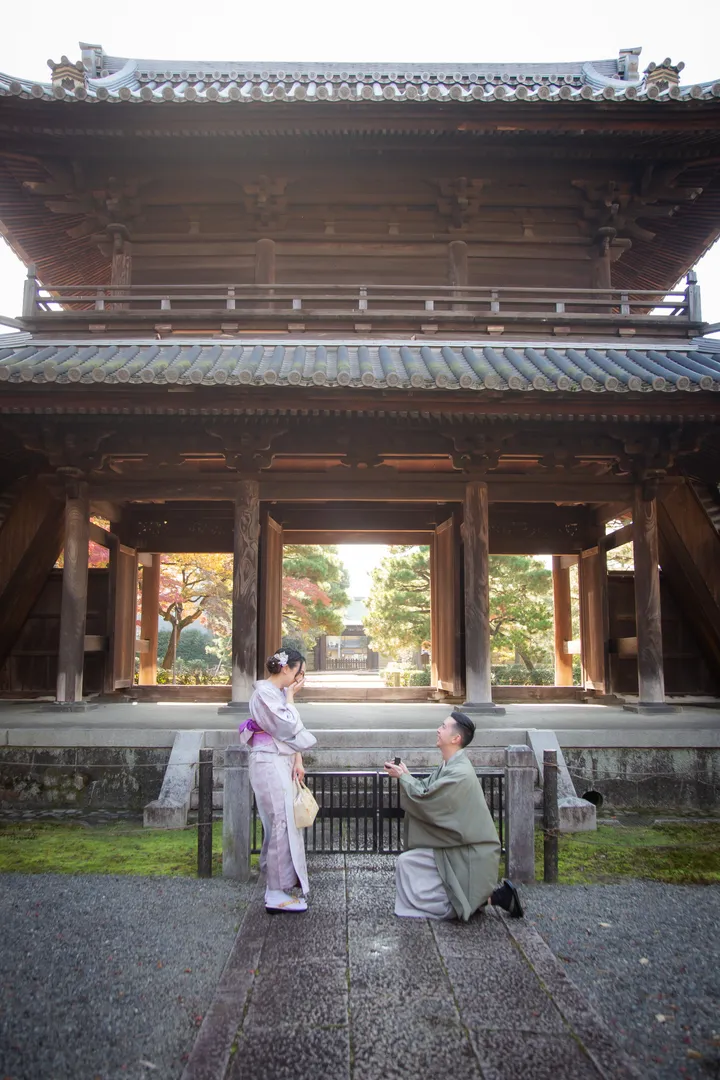 Proposal Photoshoot In Kyoto With A Local Japanese Photographer