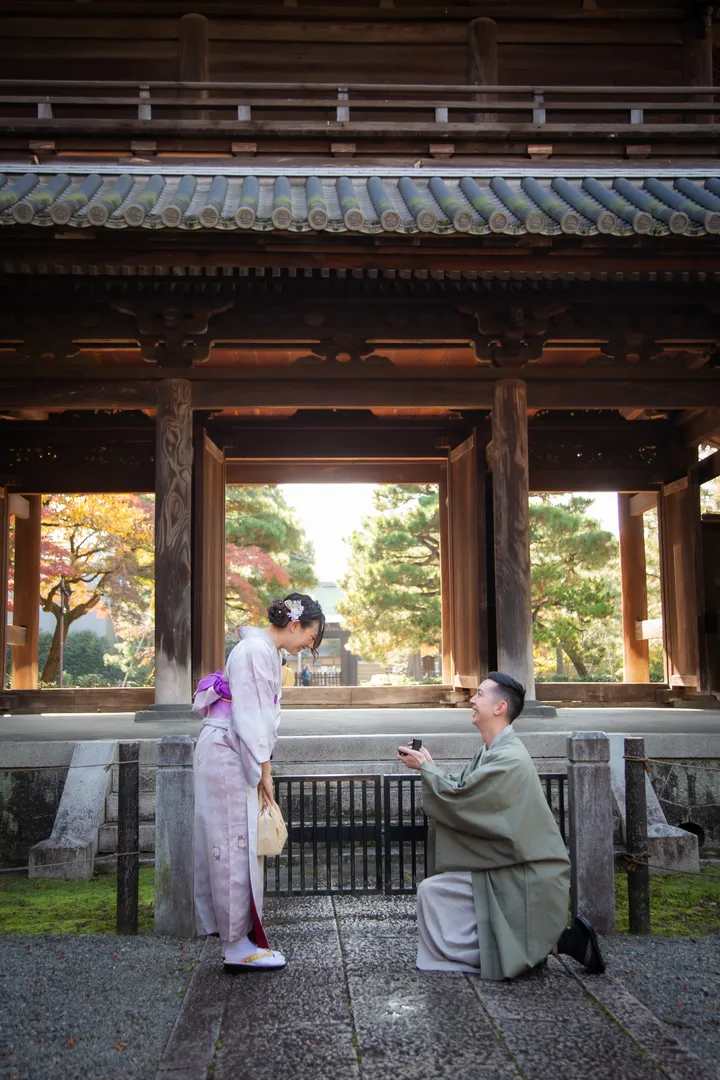Proposal Photoshoot In Kyoto With A Local Japanese Photographer