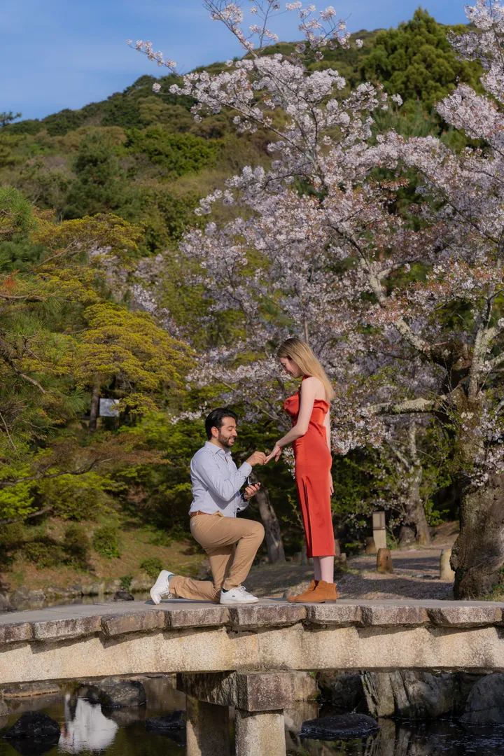 Proposal Photoshoot In Kyoto With A Local Japanese Photographer