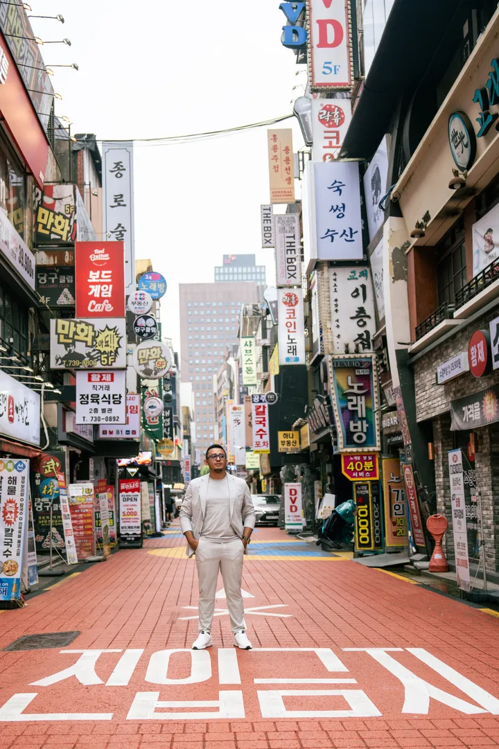Casual Street Photoshoot in Seoul’s Most Photogenic Locations