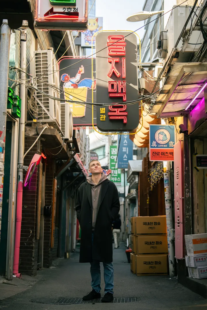 Casual Street Photoshoot in Seoul’s Most Photogenic Locations