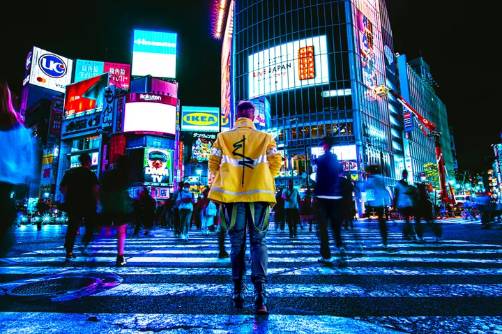 Night Cyberpunk Photoshoot in Tokyo with a Local Japanese Photographer