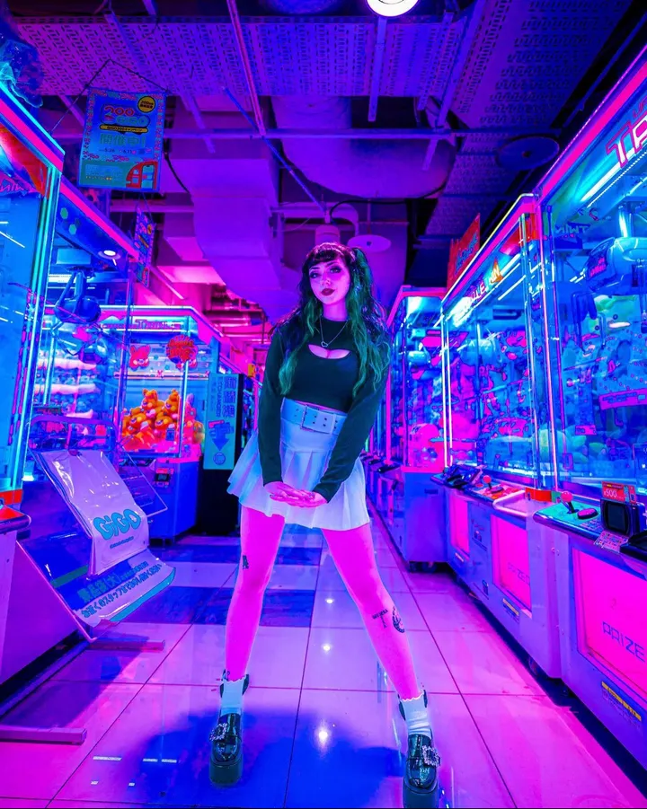 Night Cyberpunk Photoshoot in Tokyo with a Local Japanese Photographer