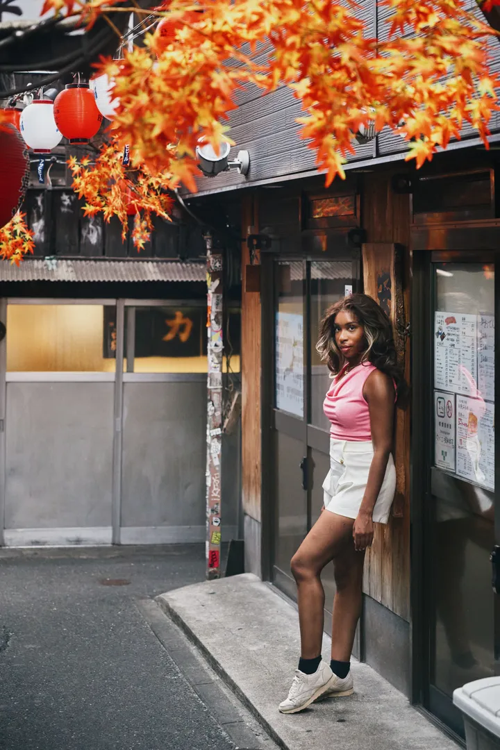 Cinematic Travel Video Shoot in Tokyo Street with Photos Included