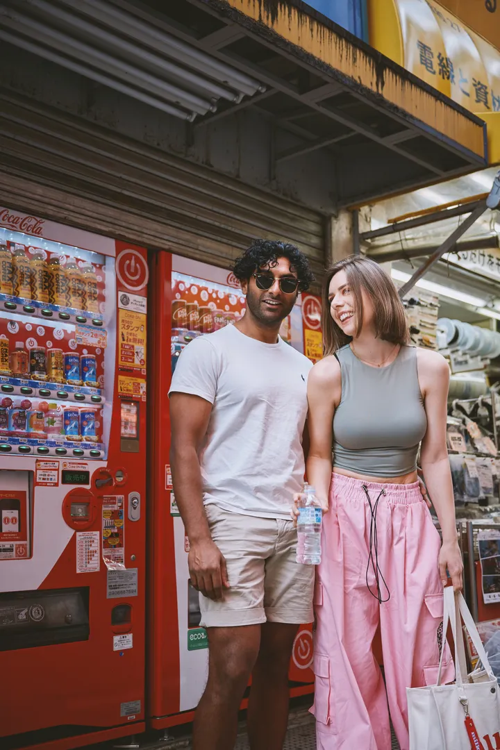 Cinematic Travel Video Shoot in Tokyo Street with Photos Included