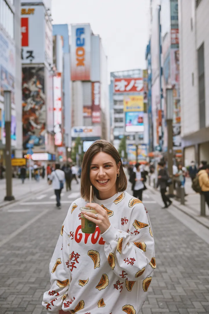 Cinematic Travel Video Shoot in Tokyo Street with Photos Included