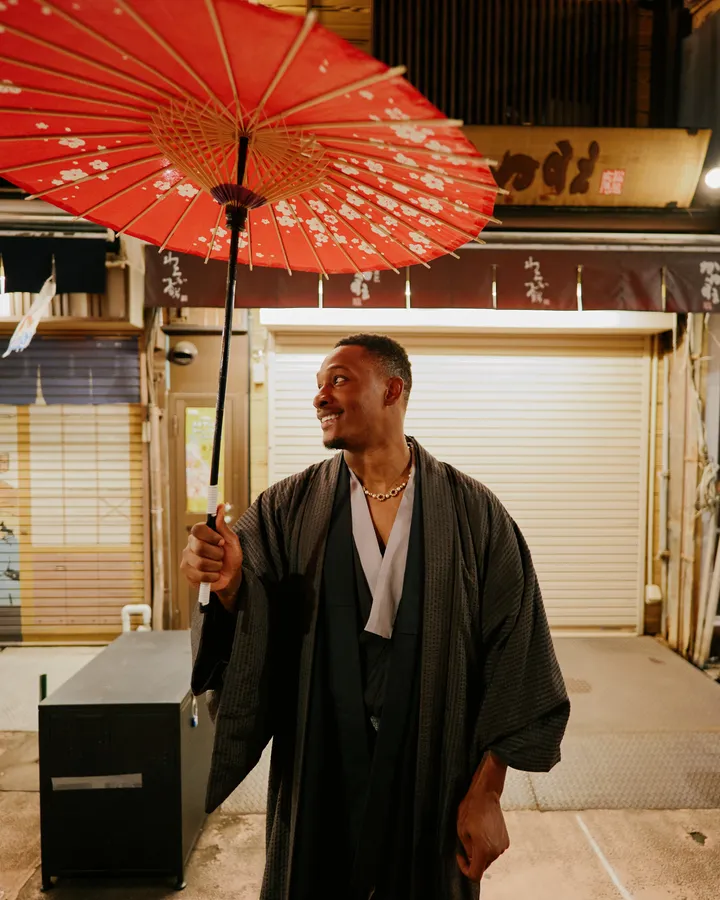 Cinematic Travel Video Shoot in Tokyo Street with Photos Included