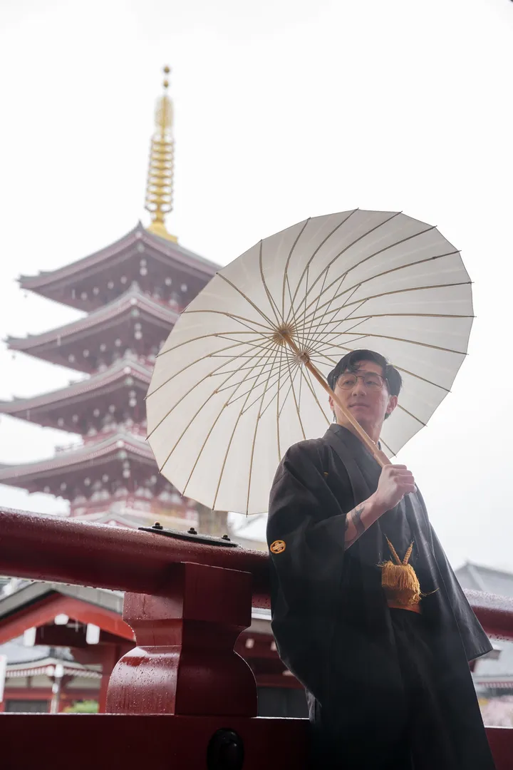 Timeless Kimono Photoshoot in Tokyo – Asakusa & Senso-ji Temple