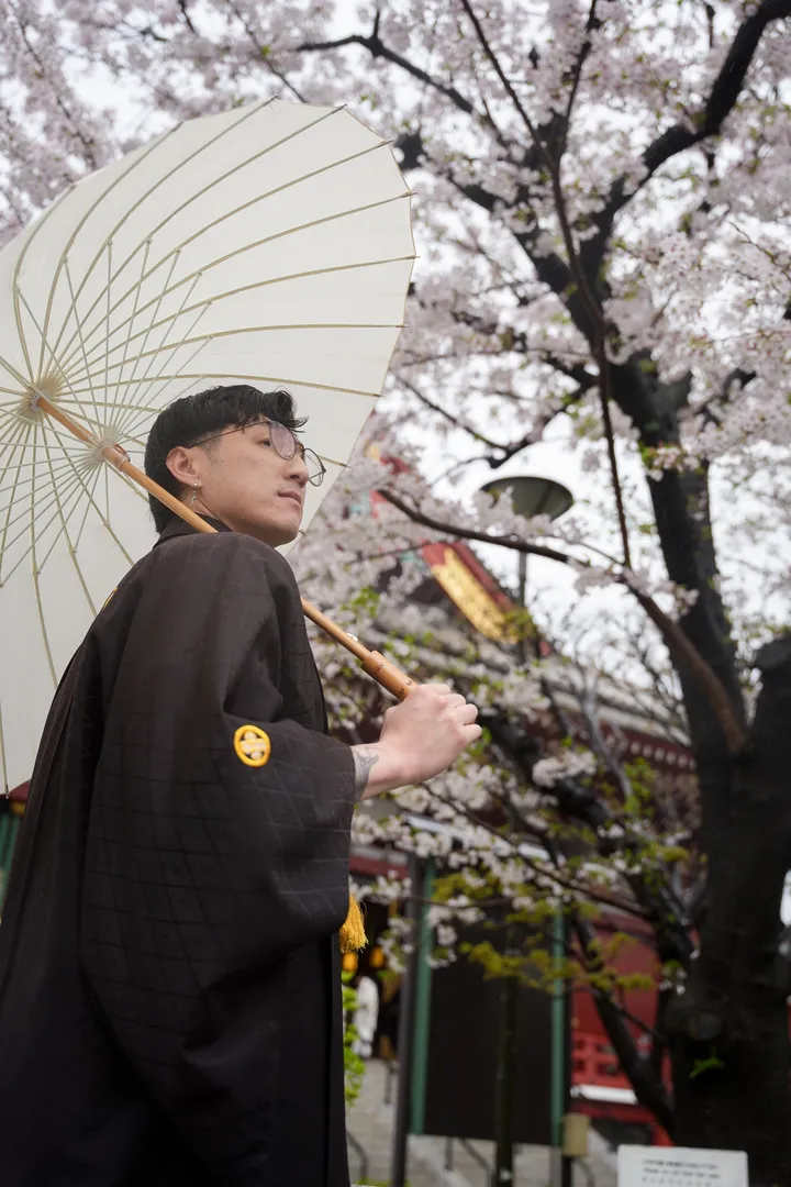 Timeless Kimono Photoshoot in Tokyo – Asakusa & Senso-ji Temple