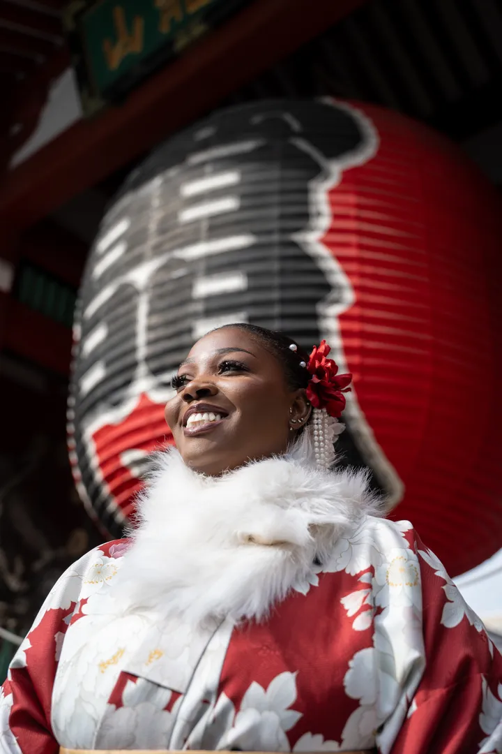 Timeless Kimono Photoshoot in Tokyo – Asakusa & Senso-ji Temple