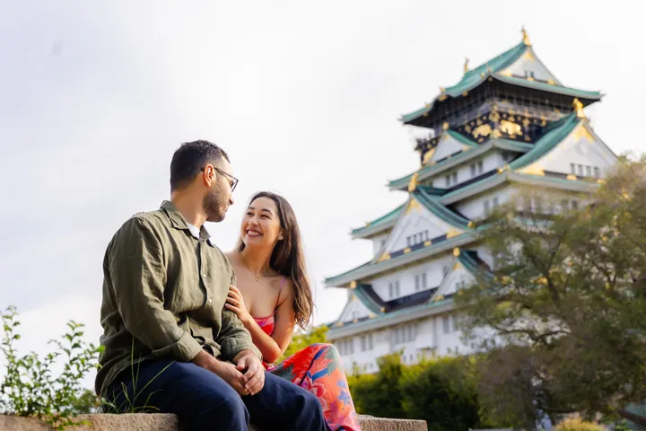 Private Couple Photoshoot in Osaka – Photogenic Love Story Experience