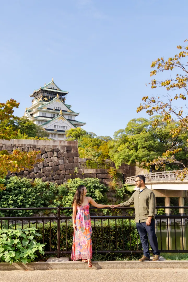 Private Couple Photoshoot in Osaka – Photogenic Love Story Experience