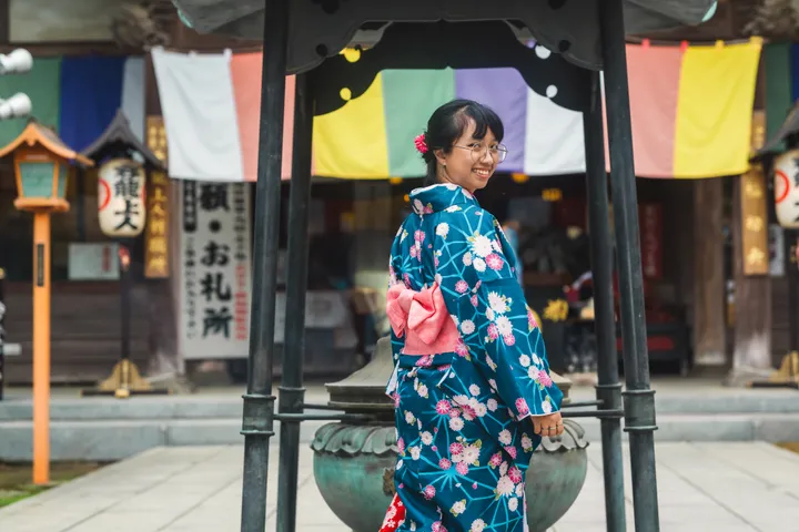 Traditional Kimono Photoshoot in Kawagoe with Personal Photographer