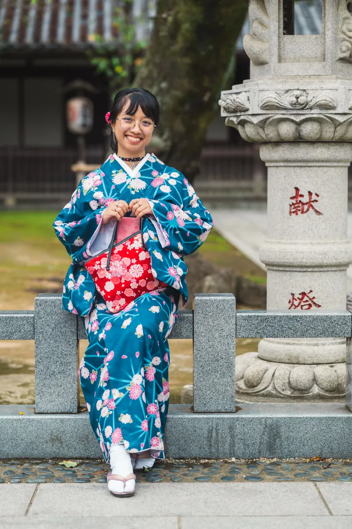 Traditional Kimono Photoshoot in Kawagoe with Personal Photographer