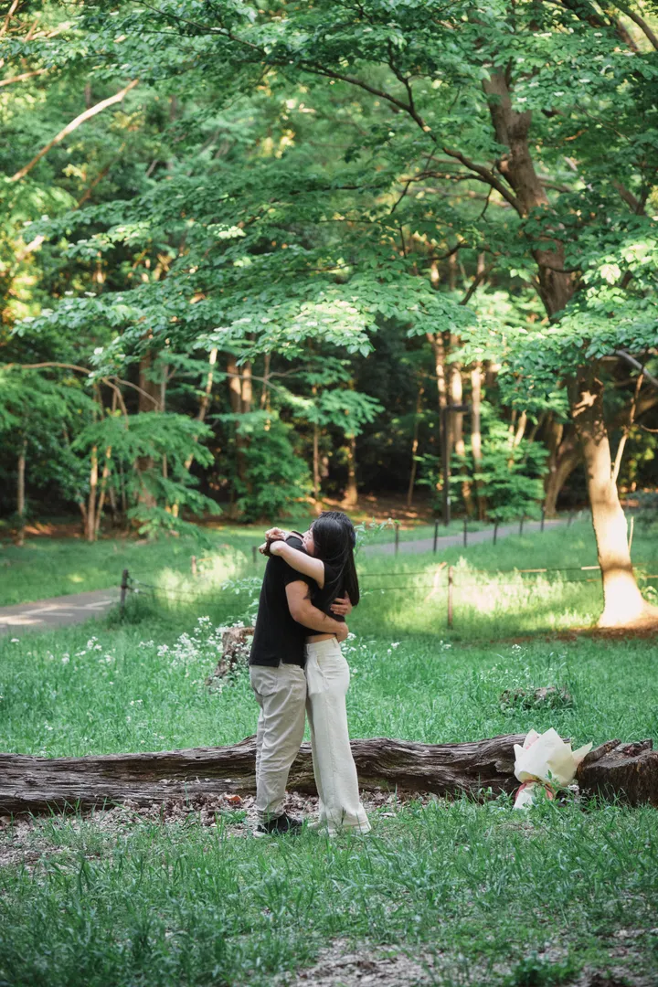 Romantic Couple Photoshoot in Tokyo for Your Engagement / Proposal