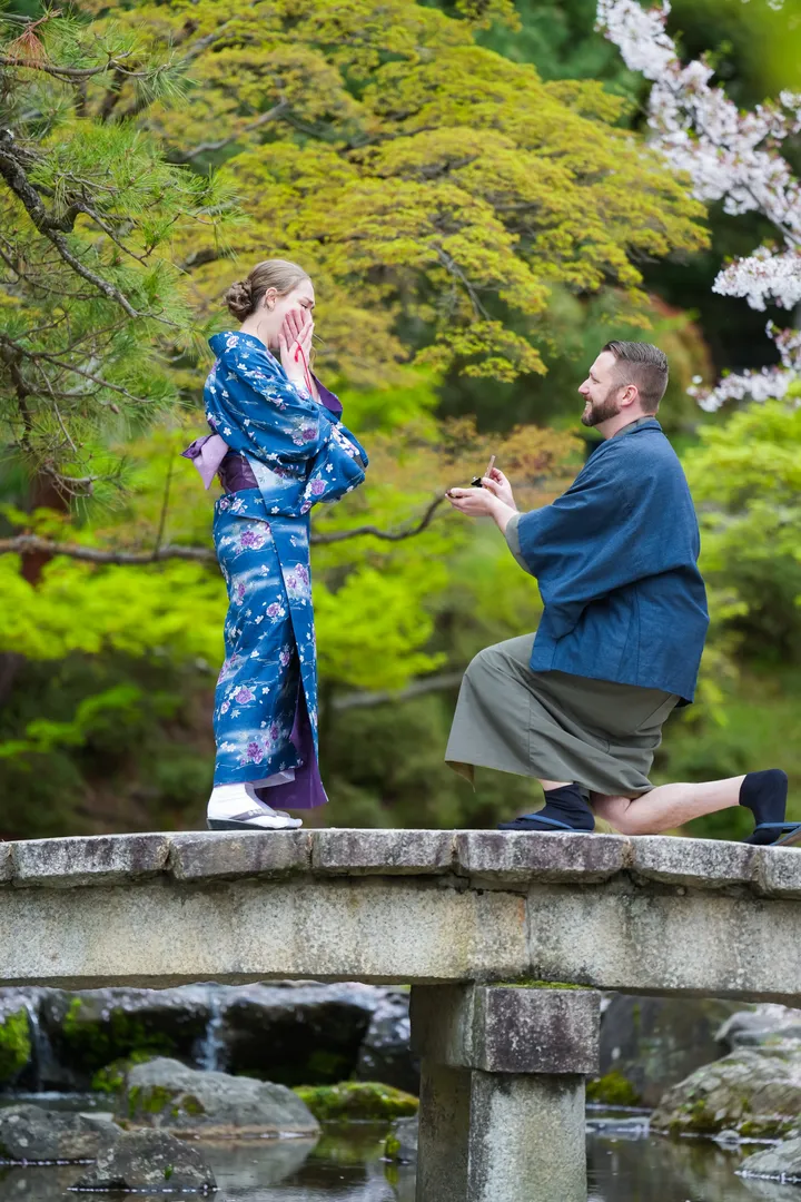 Kyoto Love Story: Capture Your Proposal with a Private Photographer