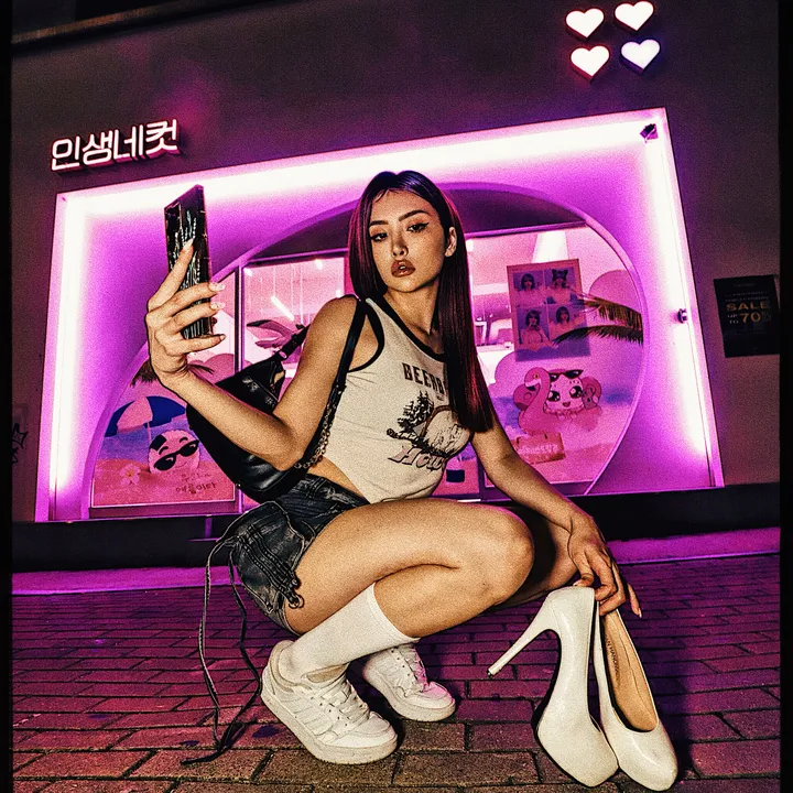Seoul Underground – Unique Street Photoshoot with Fashion Photographer
