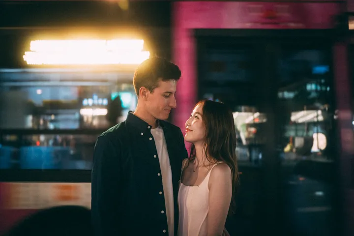 Korean Drama Love Story: A Cinematic Couple Photoshoot in Seoul