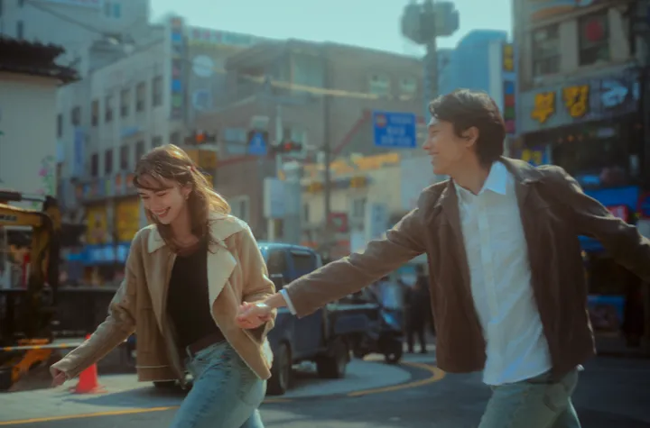 Korean Drama Love Story: A Cinematic Couple Photoshoot in Seoul