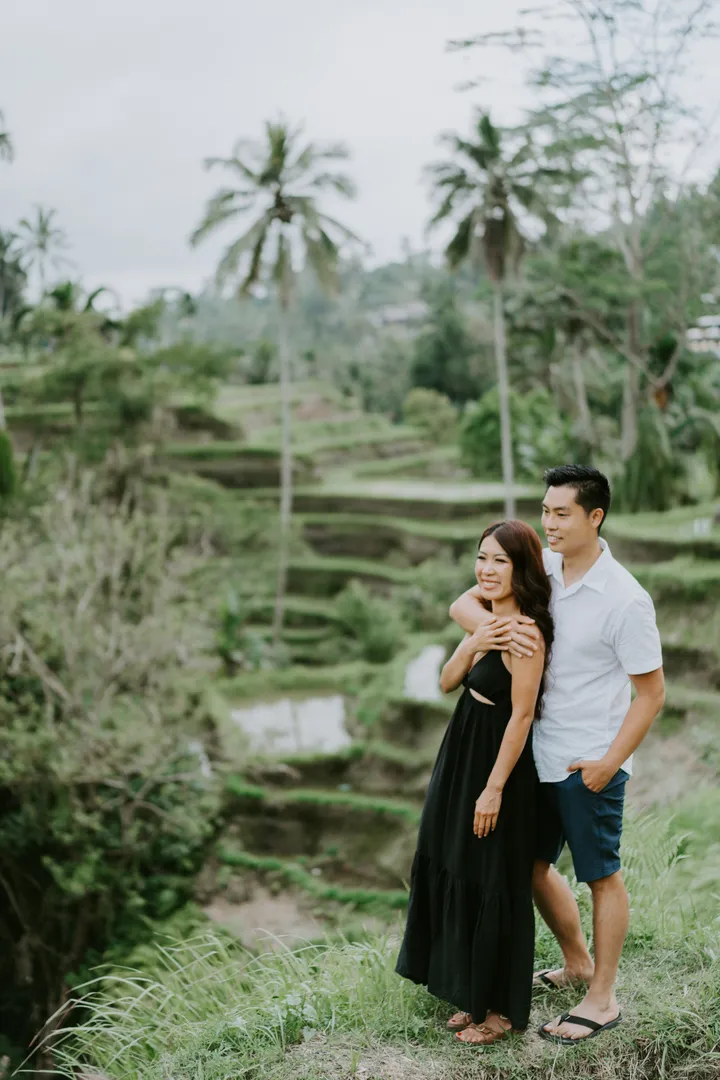Cinematic Couple Photoshoot in Ubud at Best Romantic Locations