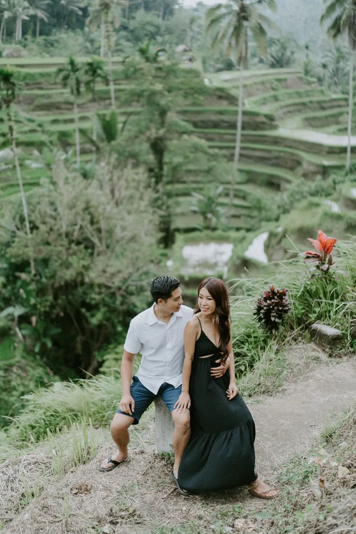 Cinematic Couple Photoshoot in Ubud at Best Romantic Locations