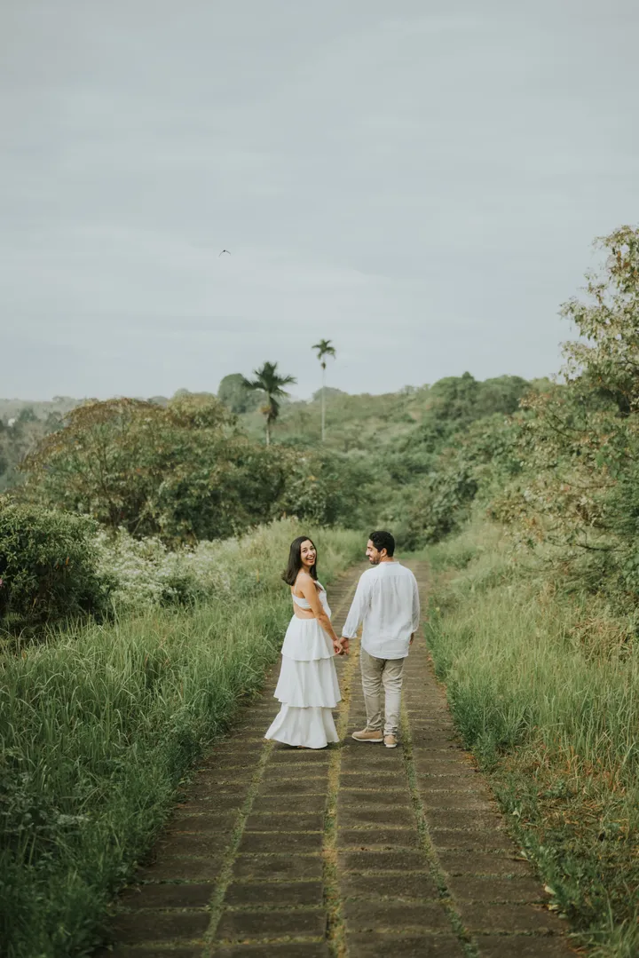 Cinematic Couple Photoshoot in Ubud at Best Romantic Locations