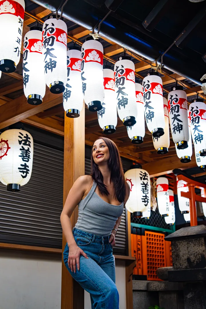 Vibrant Night Photoshoot in Osaka With Local Photographer