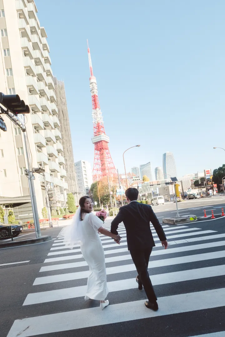 Film-Style Prenup Photoshoot Experience in Tokyo for Couples