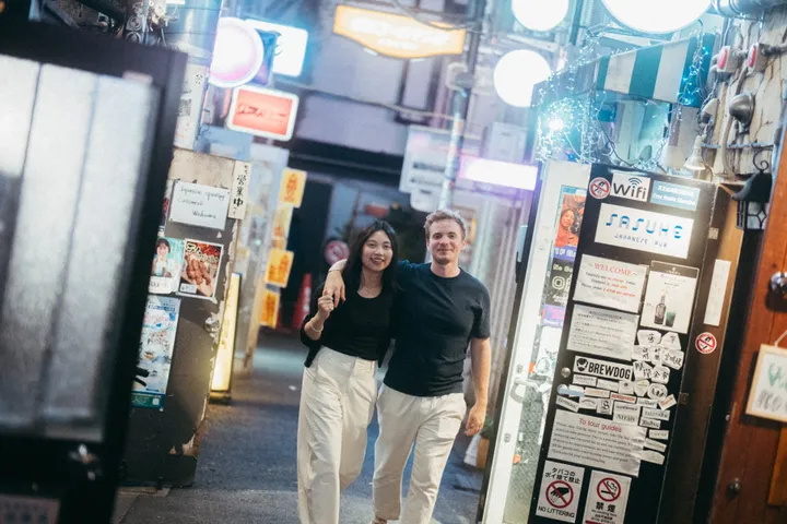 Film-Style Prenup Photoshoot Experience in Tokyo for Couples