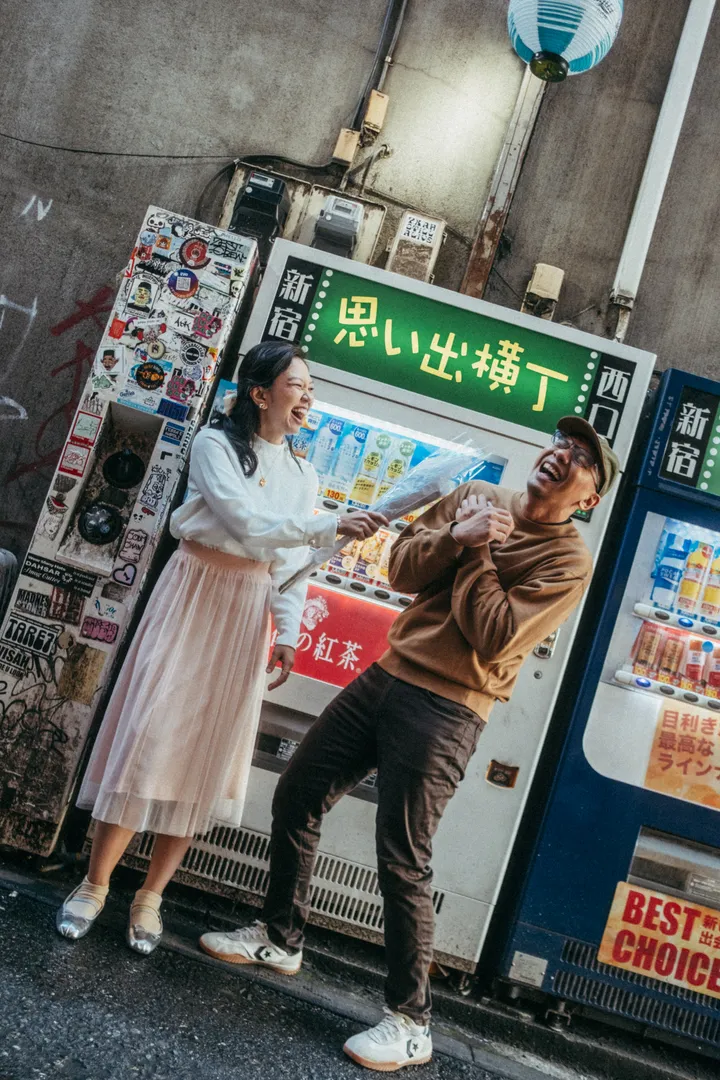Film-Style Prenup Photoshoot Experience in Tokyo for Couples