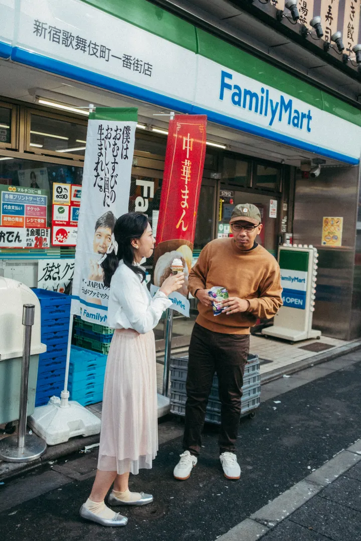 Film-Style Prenup Photoshoot Experience in Tokyo for Couples