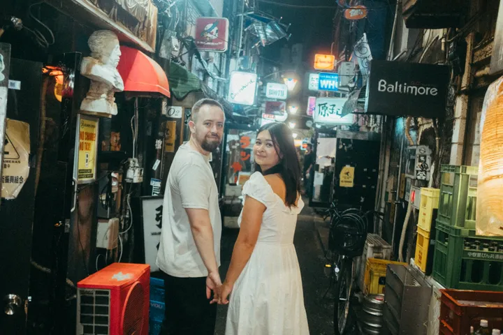 Film-Style Prenup Photoshoot Experience in Tokyo for Couples