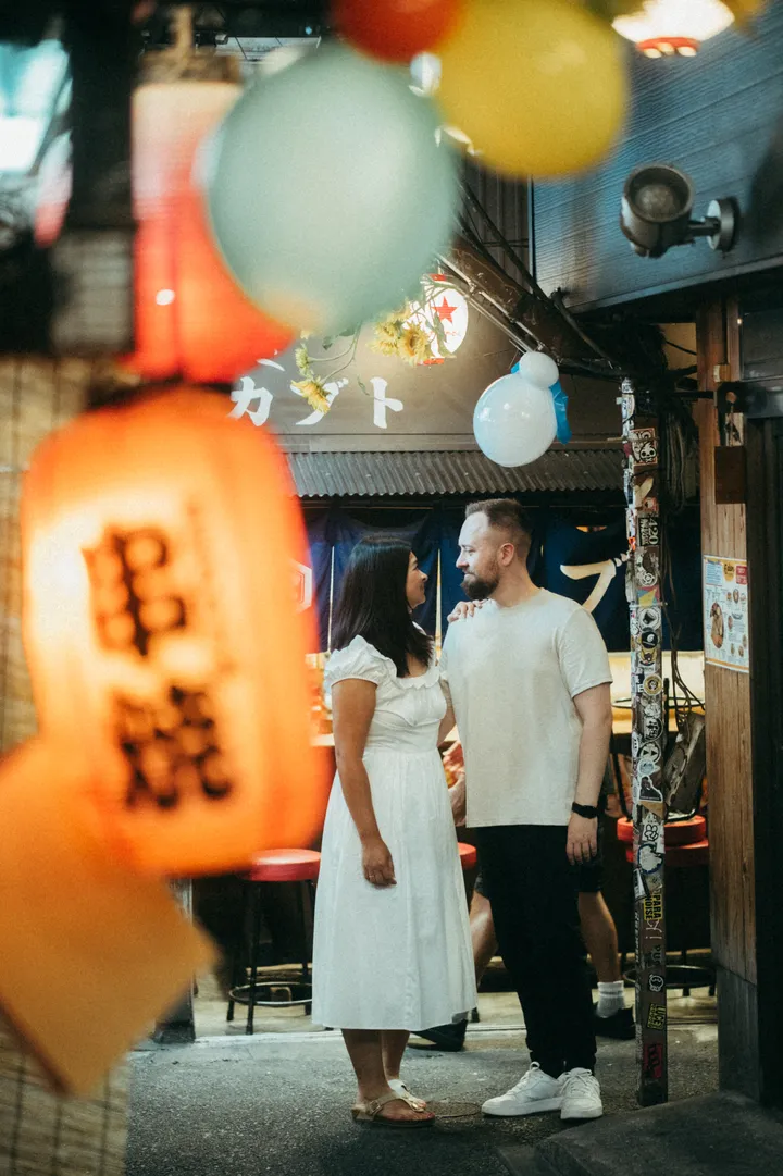 Film-Style Prenup Photoshoot Experience in Tokyo for Couples