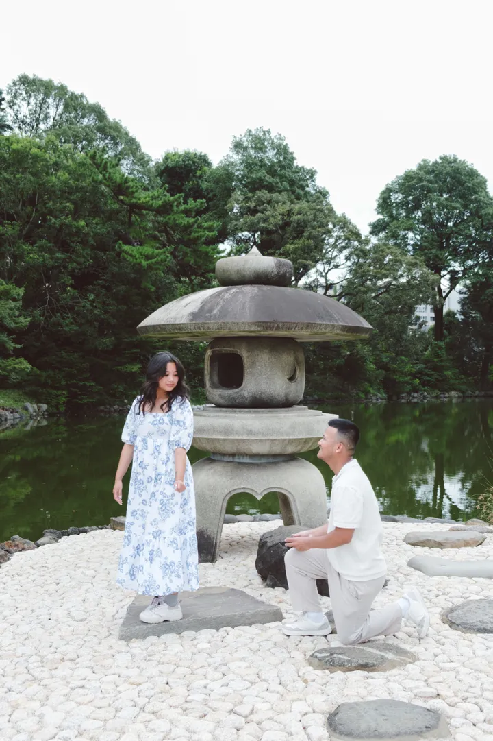 Surprise Proposal Photoshoot in Tokyo with a Local Photographer