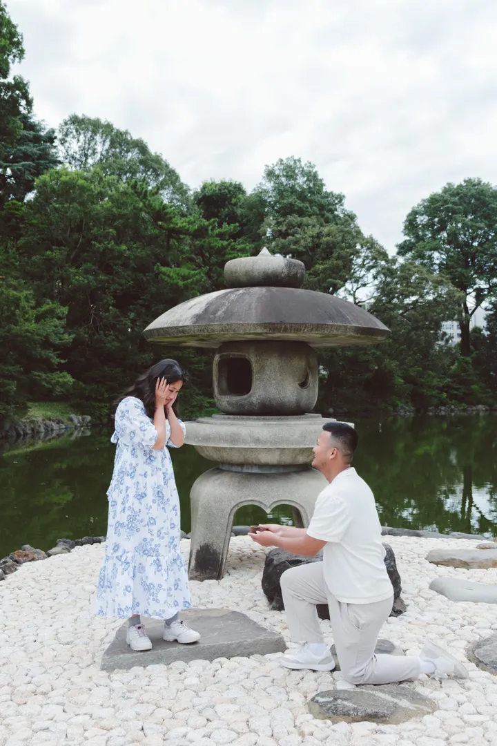 Surprise Proposal Photoshoot in Tokyo with a Local Photographer