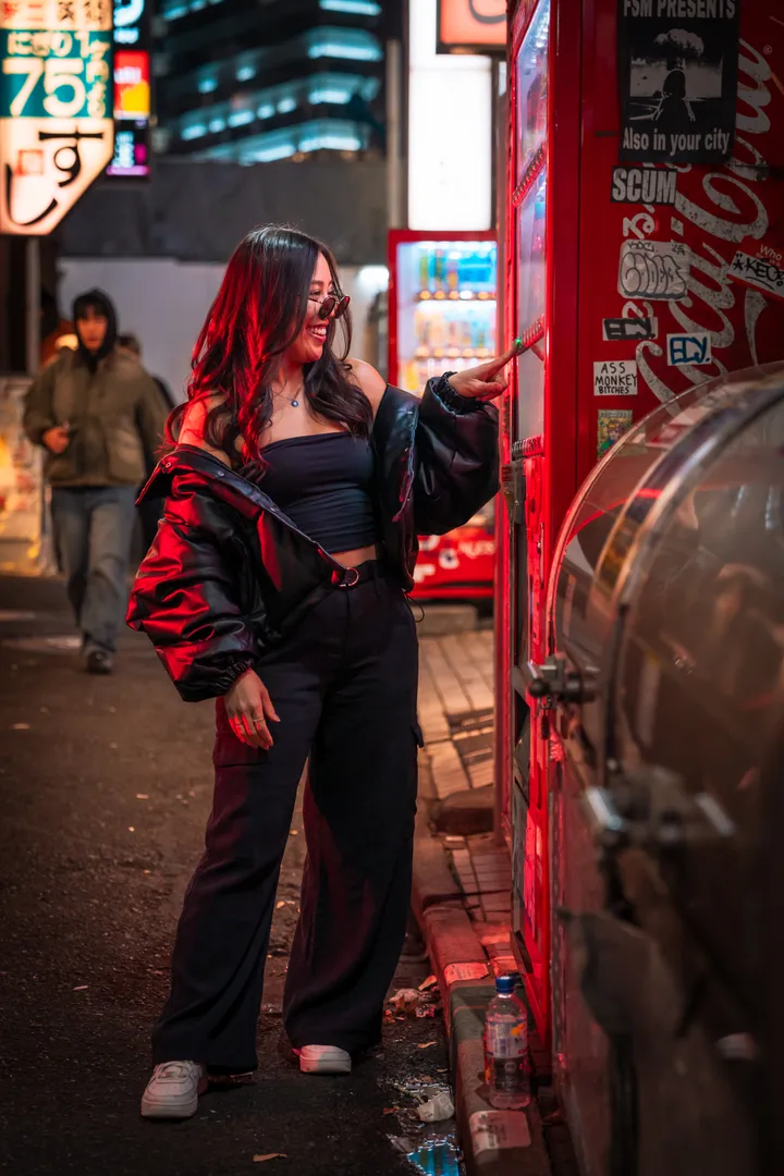 Crazy Tokyo Neon Nights – Street Photoshoot in Shibuya or Shinjuku