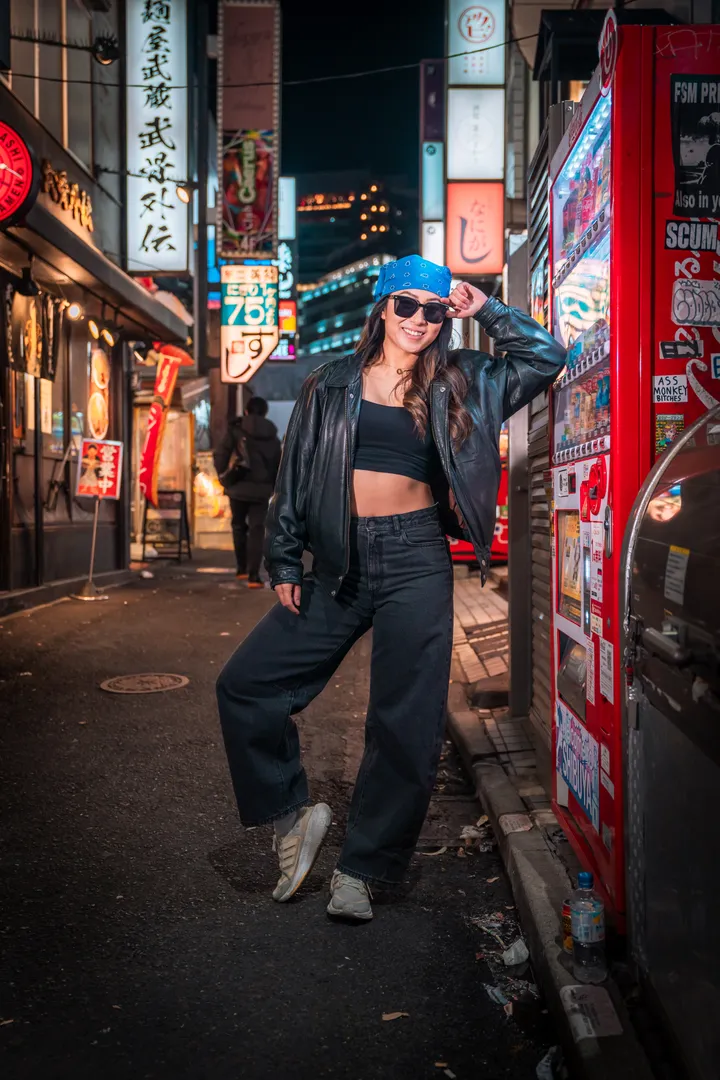 Crazy Tokyo Neon Nights – Street Photoshoot in Shibuya or Shinjuku