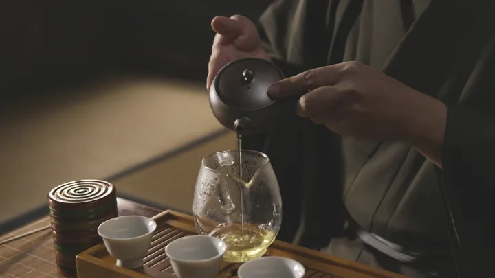 Tea Ceremony Photoshoot at the foot of Mount Fuji with a Tea Master